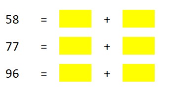 This self marking spreadsheet is on counting to 1000 followed by partitioning two numbers and adding two numbers using partitioning.
